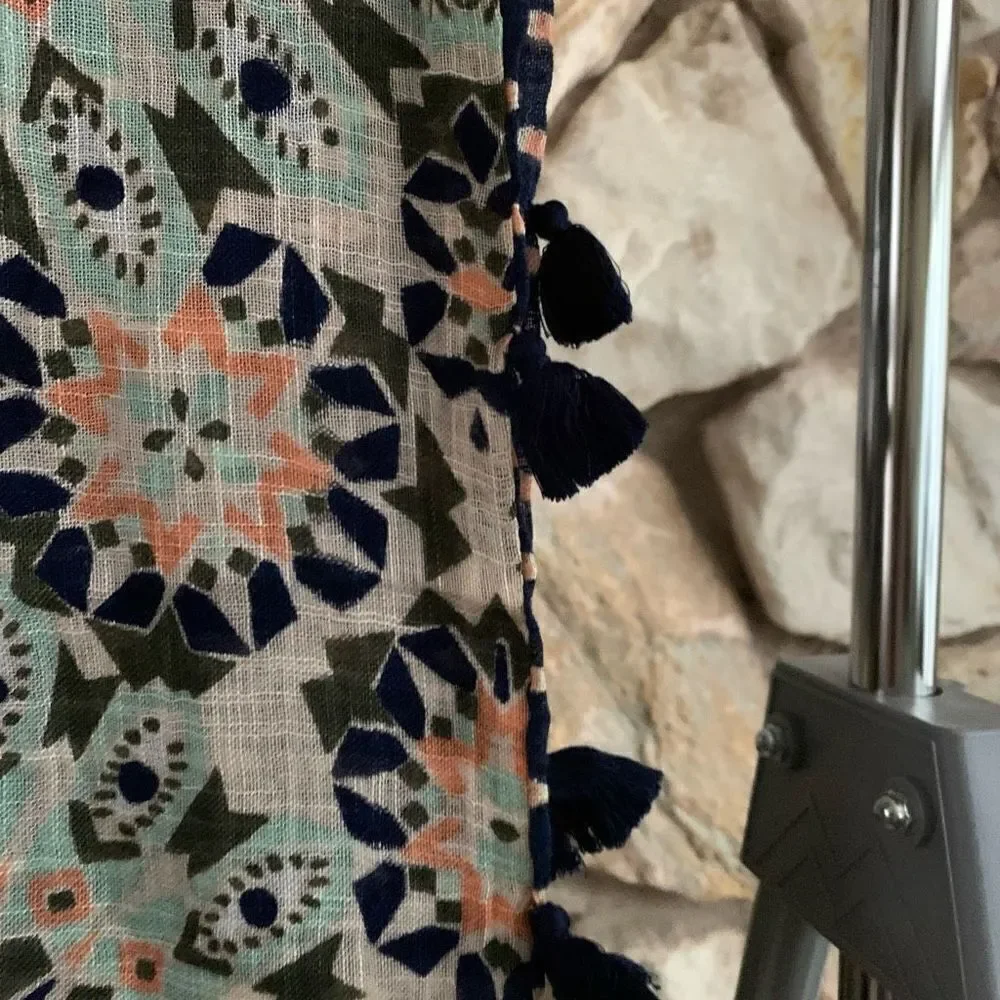 S&D reversible Infinity scarf in mosaic